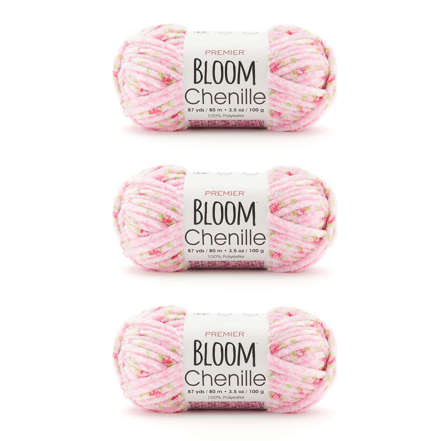 Bloom Chenille Bag of 3 - Image 2