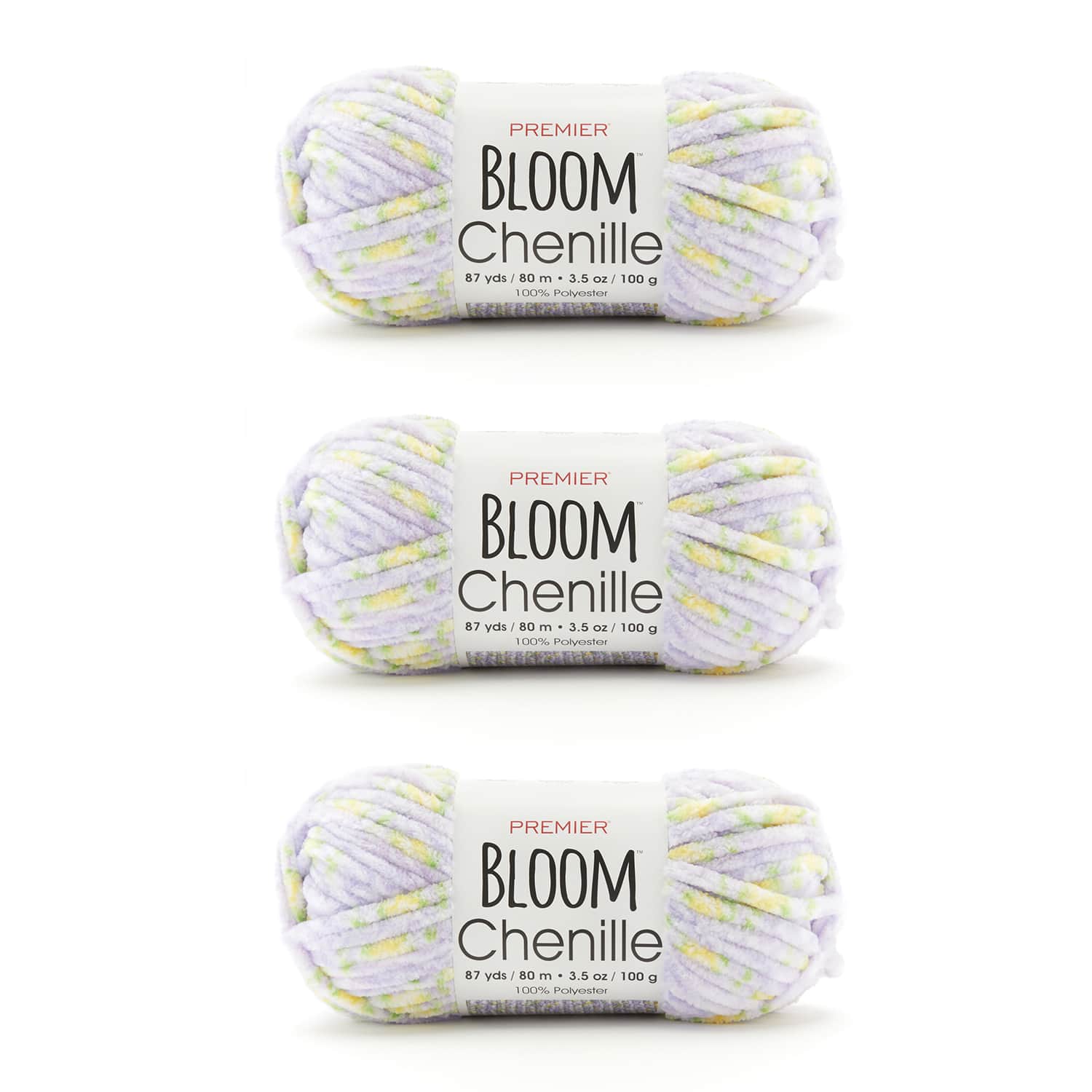 Bloom Chenille Bag of 3 - Image 3