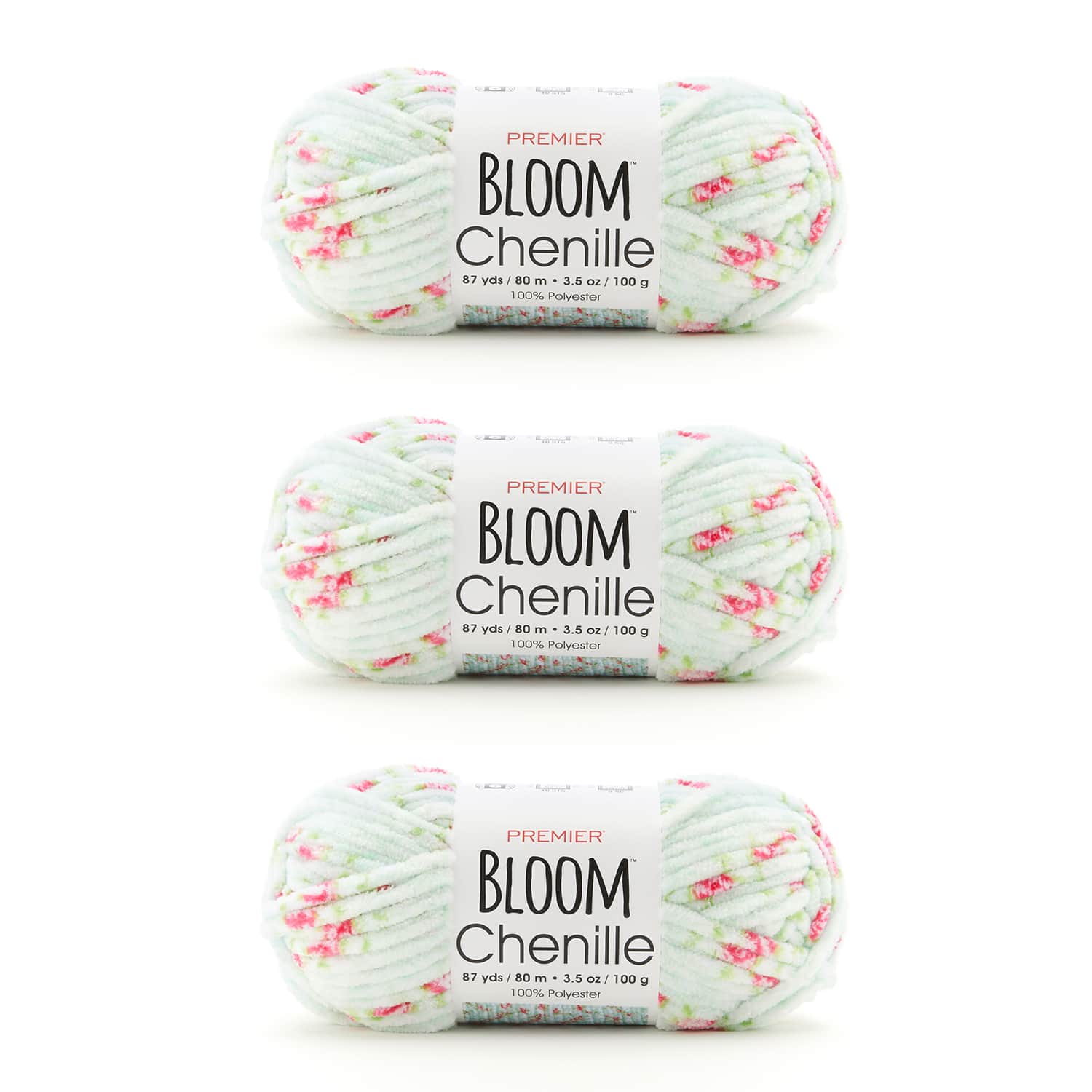 Bloom Chenille Bag of 3 - Image 4