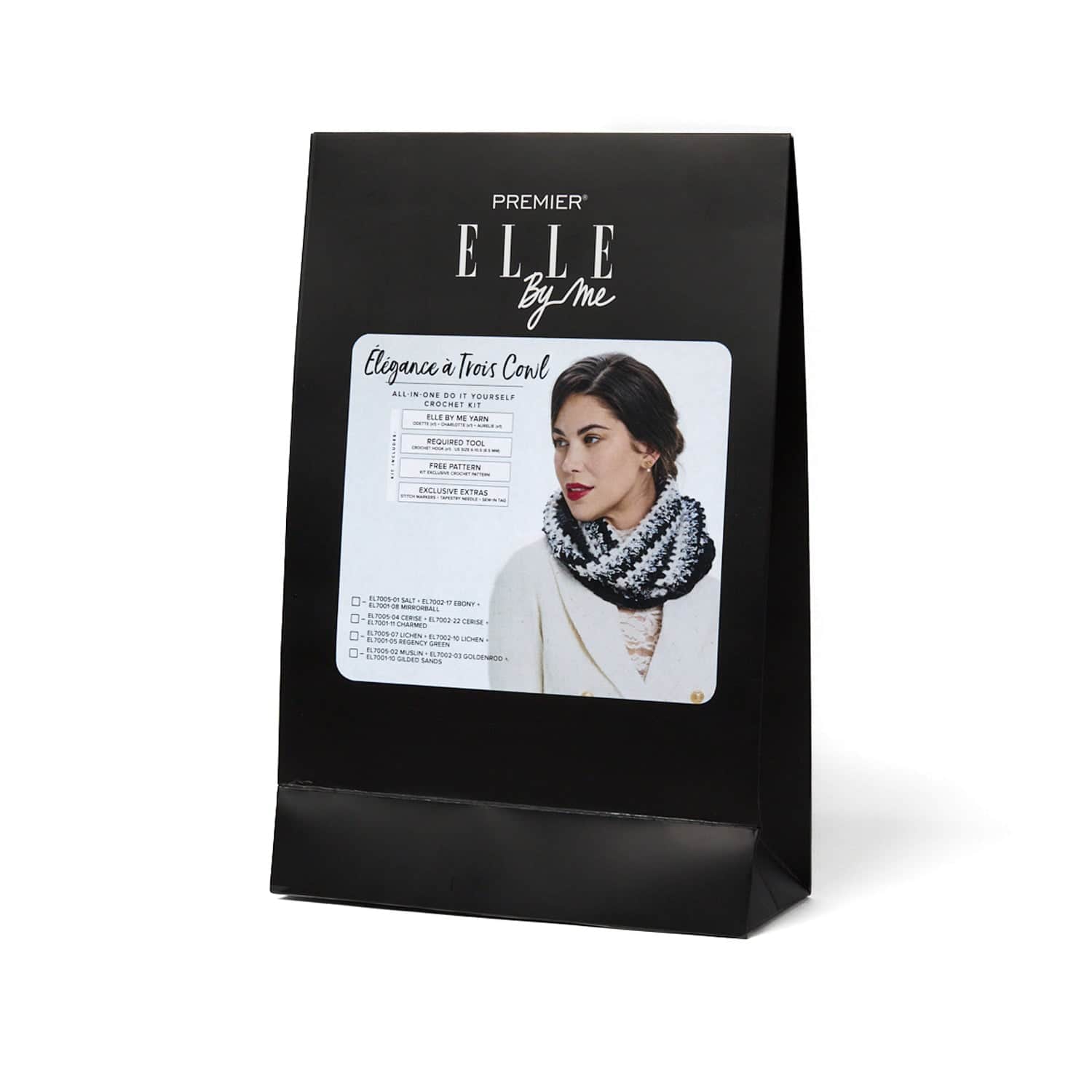 ELLE by Me Elegance a Trois Cowl Crochet Kit - Image 3