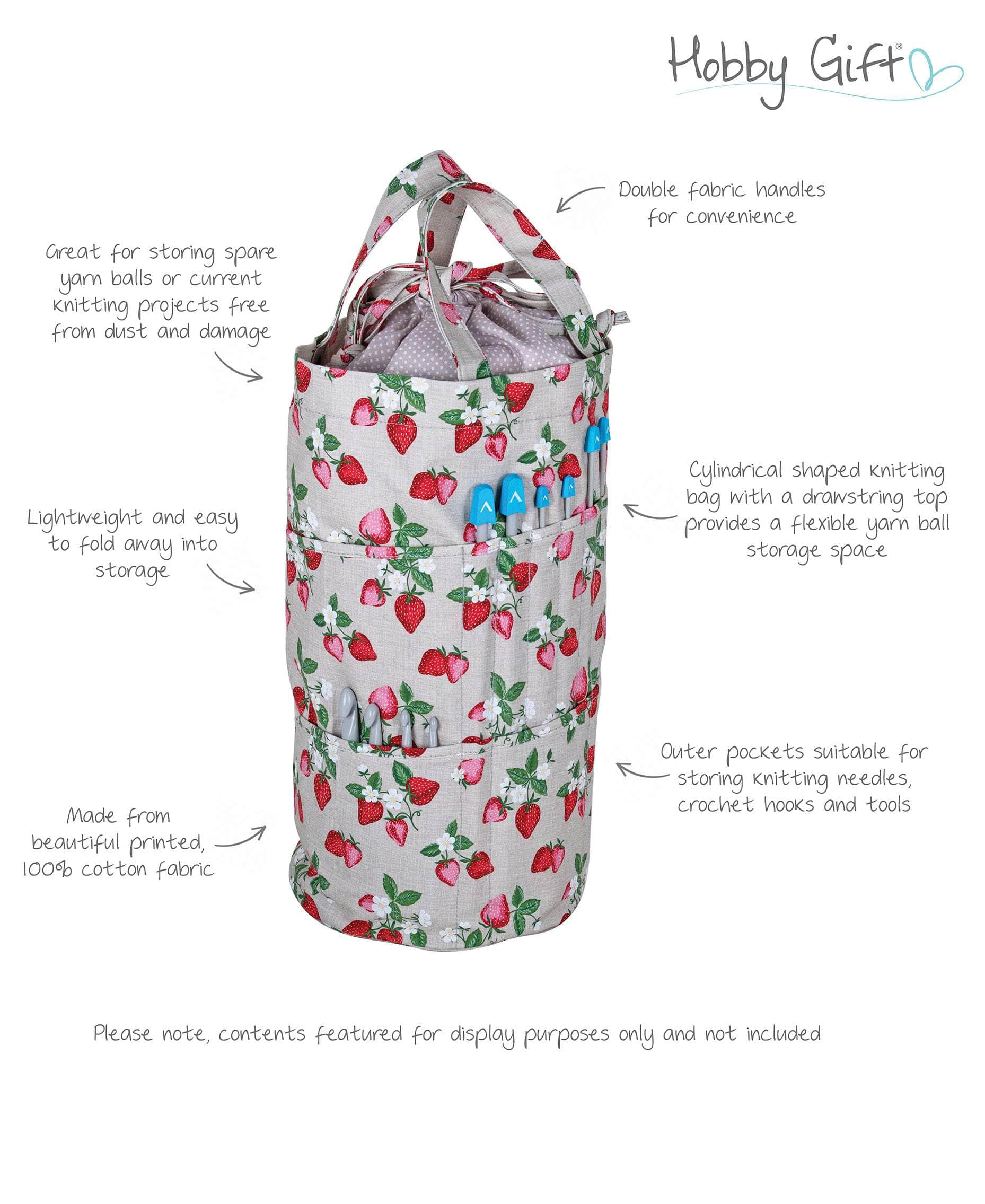 Strawberry Greenhouse Drawstring Bag - Image 2